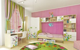Детская комната Флёр (Белый/корпус Клен) в Рубцовске - rubcovsk.katalogmebeli.com | фото 4
