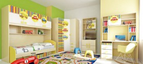 Детская комната Клаксон (Бежевый/корпус Клен) в Рубцовске - rubcovsk.katalogmebeli.com | фото 5