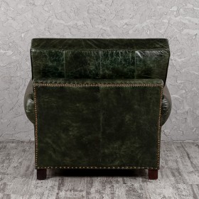 Кресло кожаное Лофт Аристократ (ширина 1070 мм) в Рубцовске - rubcovsk.katalogmebeli.com | фото 7