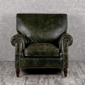 Кресло кожаное Лофт Аристократ (ширина 1070 мм) в Рубцовске - rubcovsk.katalogmebeli.com | фото 9