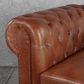 Кресло кожаное Лофт Честер (кожа) в Рубцовске - rubcovsk.katalogmebeli.com | фото 3