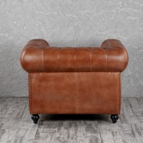 Кресло кожаное Лофт Честер (кожа) в Рубцовске - rubcovsk.katalogmebeli.com | фото 7