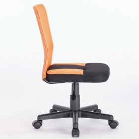 Кресло компактное BRABIX Smart MG-313 (черный, оранжевый) в Рубцовске - rubcovsk.katalogmebeli.com | фото 2