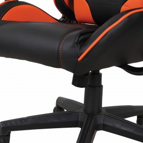 Кресло компьютерное BRABIX GT Racer GM-100 (черный, оранжевый) в Рубцовске - rubcovsk.katalogmebeli.com | фото 2