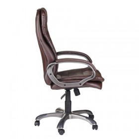 Кресло офисное BRABIX Omega EX-589 (коричневое) в Рубцовске - rubcovsk.katalogmebeli.com | фото 2