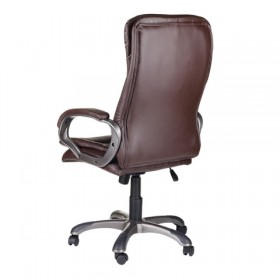 Кресло офисное BRABIX Omega EX-589 (коричневое) в Рубцовске - rubcovsk.katalogmebeli.com | фото 3