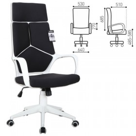 Кресло офисное BRABIX Prime EX-515 (черная ткань) в Рубцовске - rubcovsk.katalogmebeli.com | фото