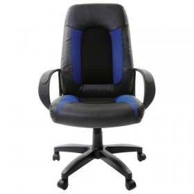 Кресло офисное BRABIX Strike EX-525 (сине-черный) в Рубцовске - rubcovsk.katalogmebeli.com | фото 4