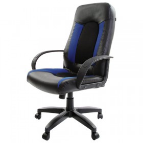 Кресло офисное BRABIX Strike EX-525 (сине-черный) в Рубцовске - rubcovsk.katalogmebeli.com | фото 5