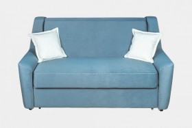 Мини-диван "Криспи" с 2-мя подушками в Рубцовске - rubcovsk.katalogmebeli.com | фото 1