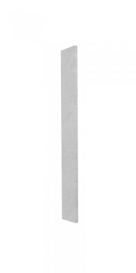 Панель торцевая (для шкафа верхнего торцевого высокого) ВПТ 400 Лофт (Штукатурка белая) в Рубцовске - rubcovsk.katalogmebeli.com | фото