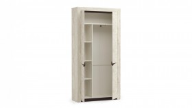 Шкаф для одежды 33.18 Лючия бетон в Рубцовске - rubcovsk.katalogmebeli.com | фото 3