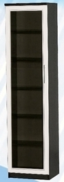 Шкаф средний со стеклодверью ДЛЯ ГОСТИНОЙ ШСС-450 Венге/Дуб выбеленный в Рубцовске - rubcovsk.katalogmebeli.com | фото