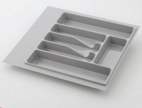 Вкладыш для кухонных принадлежностей, серый, Volpato 300 мм в Рубцовске - rubcovsk.katalogmebeli.com | фото