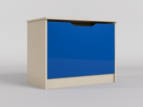 Ящик для игрушек Скай люкс (Синий/корпус Клен) в Рубцовске - rubcovsk.katalogmebeli.com | фото